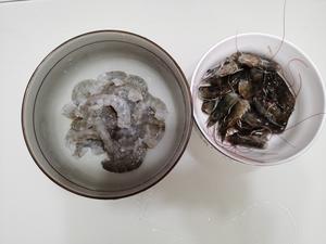 蔬菜虾肉水饺馅的做法 步骤1