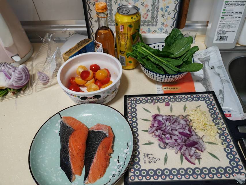 ［三文鱼创新吃法］托斯卡纳三文鱼 Tuscan Salmon