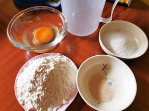 网红奶昔面包-超柔软中种法的做法 步骤3