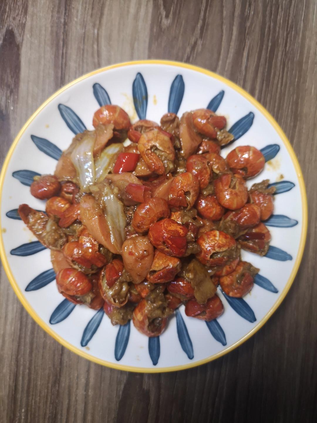 新密炒虾尾