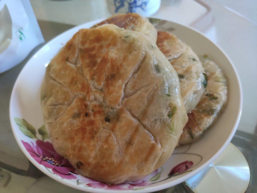 韭菜鸡蛋馅饼（手抓饼皮）