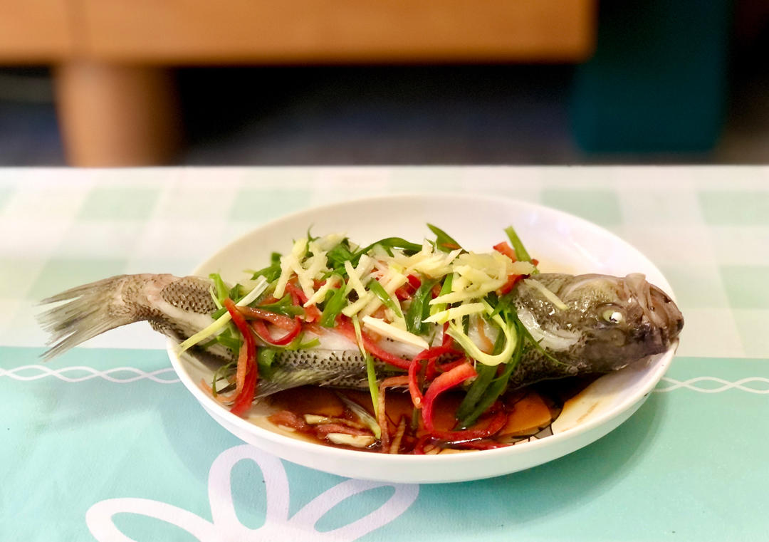 超入味清蒸鱼～清蒸鲈鱼桂花鱼（家常独创）