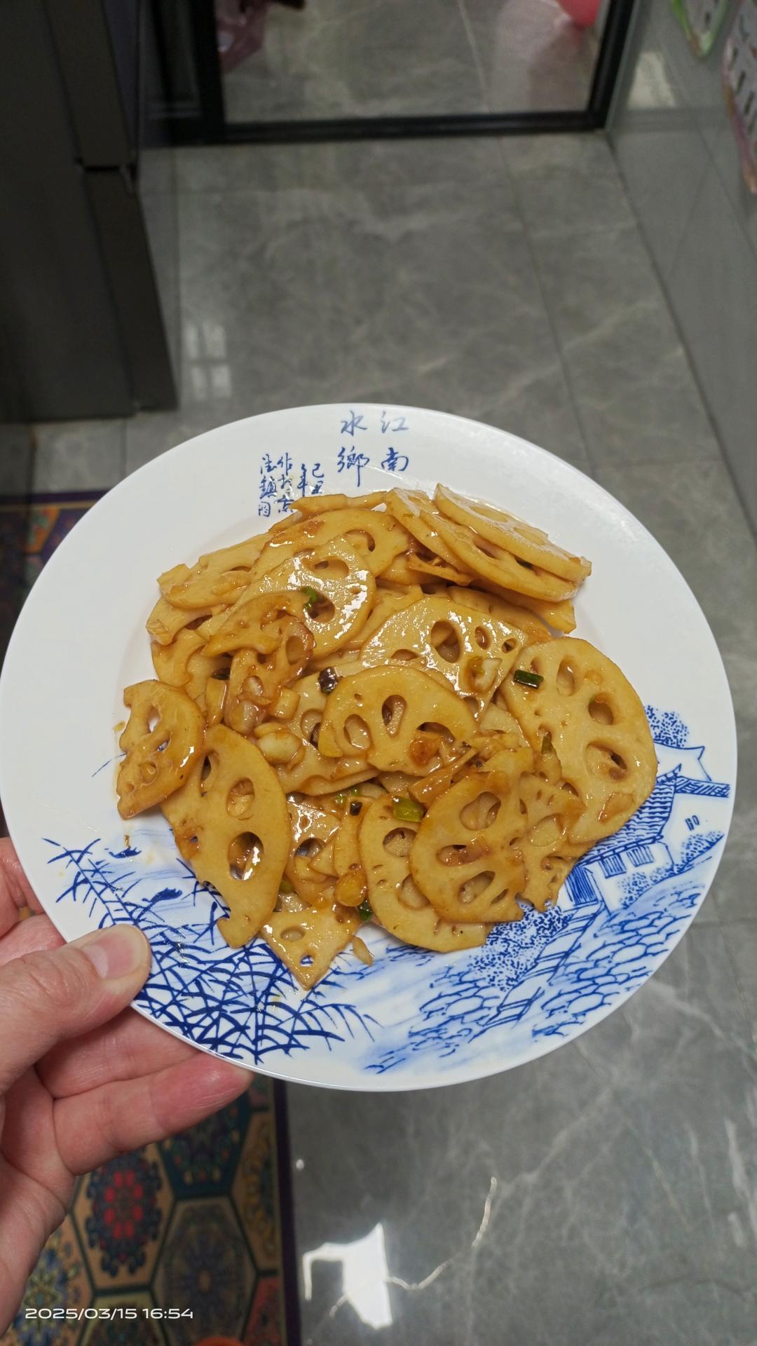 最简单味道惊艳的糖醋藕片