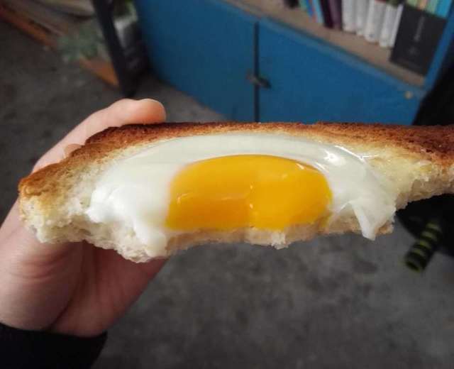 全麦面包煎蛋【烤箱版快手早餐】的做法