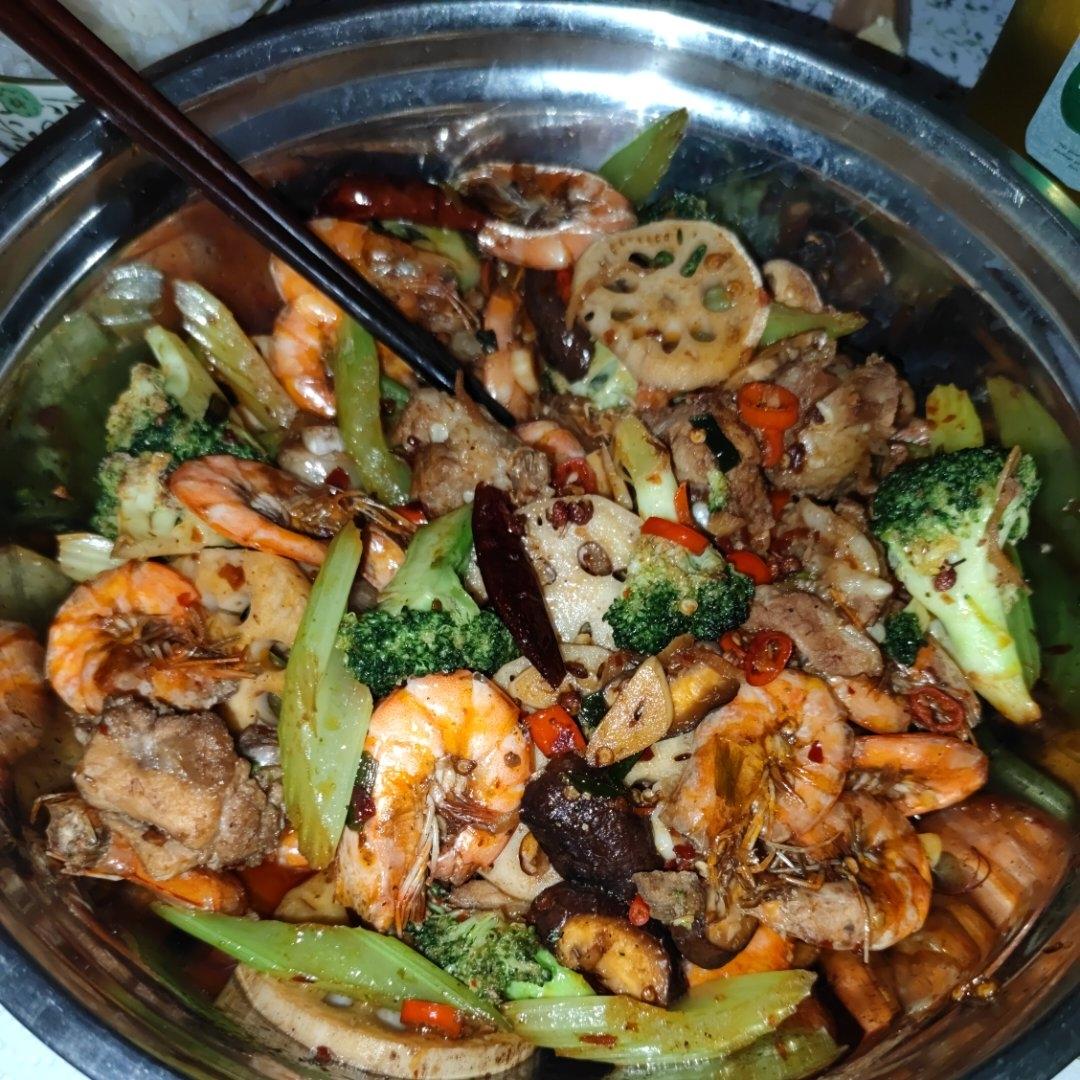 香辣过瘾的麻辣虾