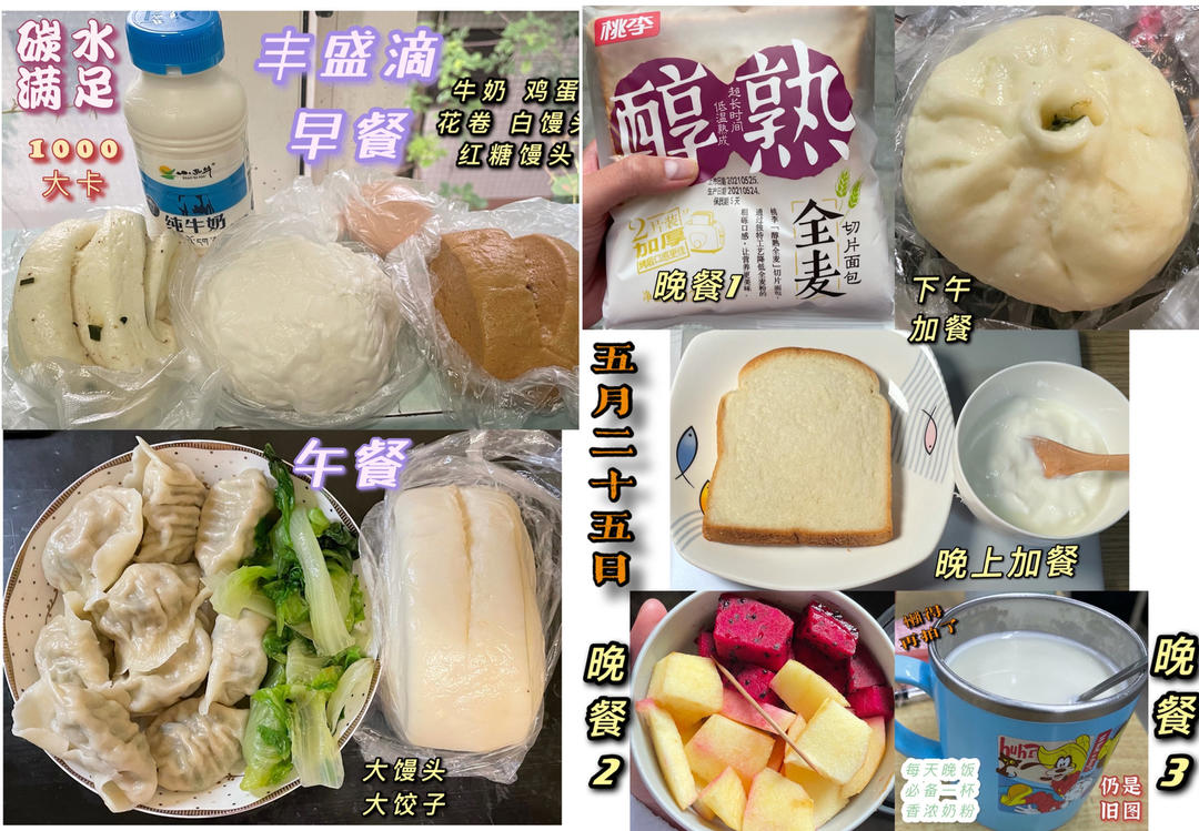 每日饮食打卡