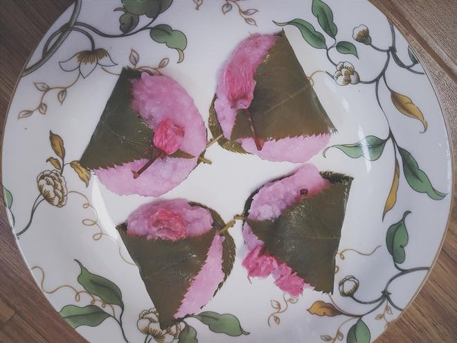 霓虹国的大美和菓子—关西樱饼OR道明寺饼的做法