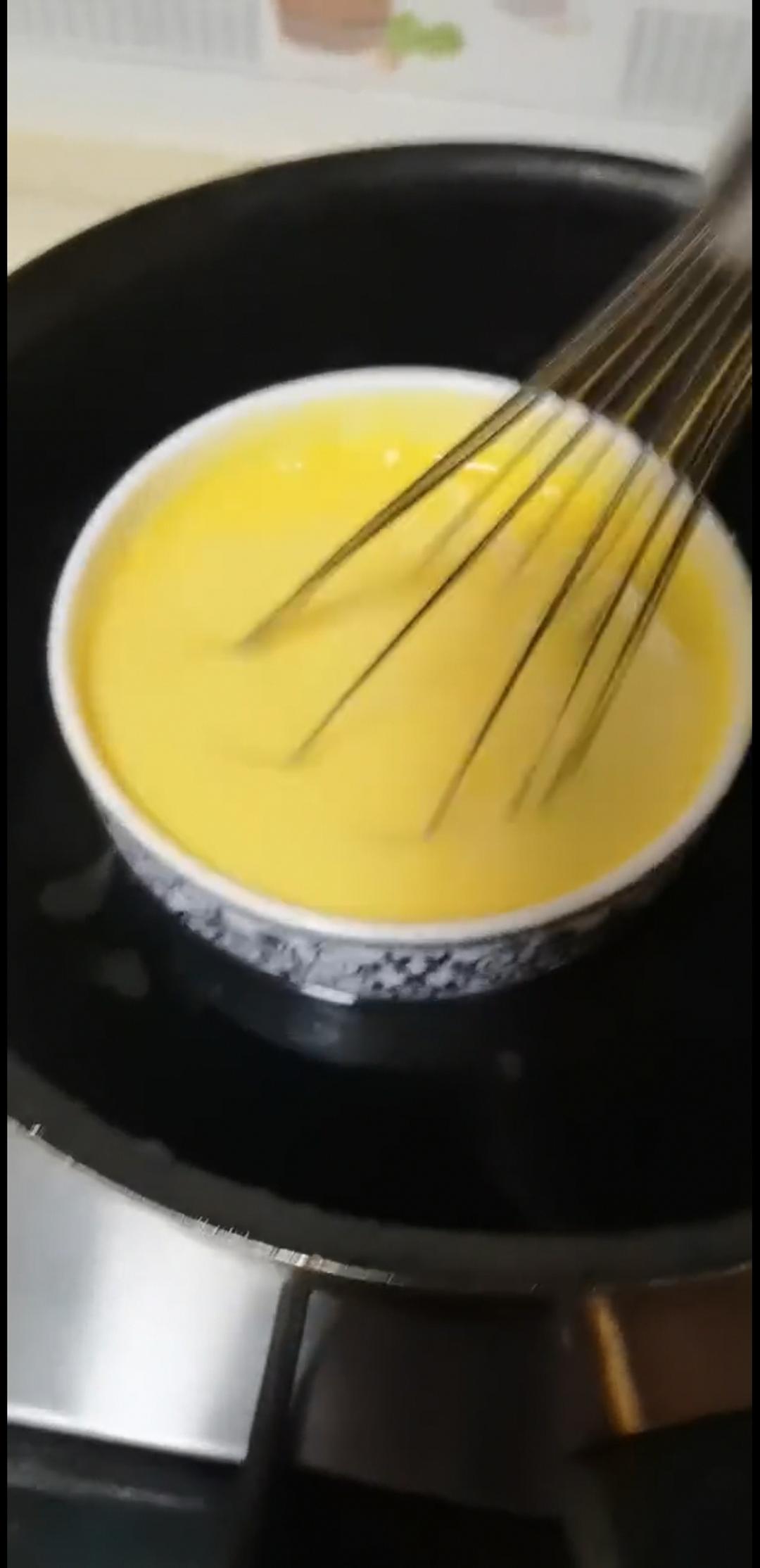 空气炸锅鸡蛋牛奶布丁