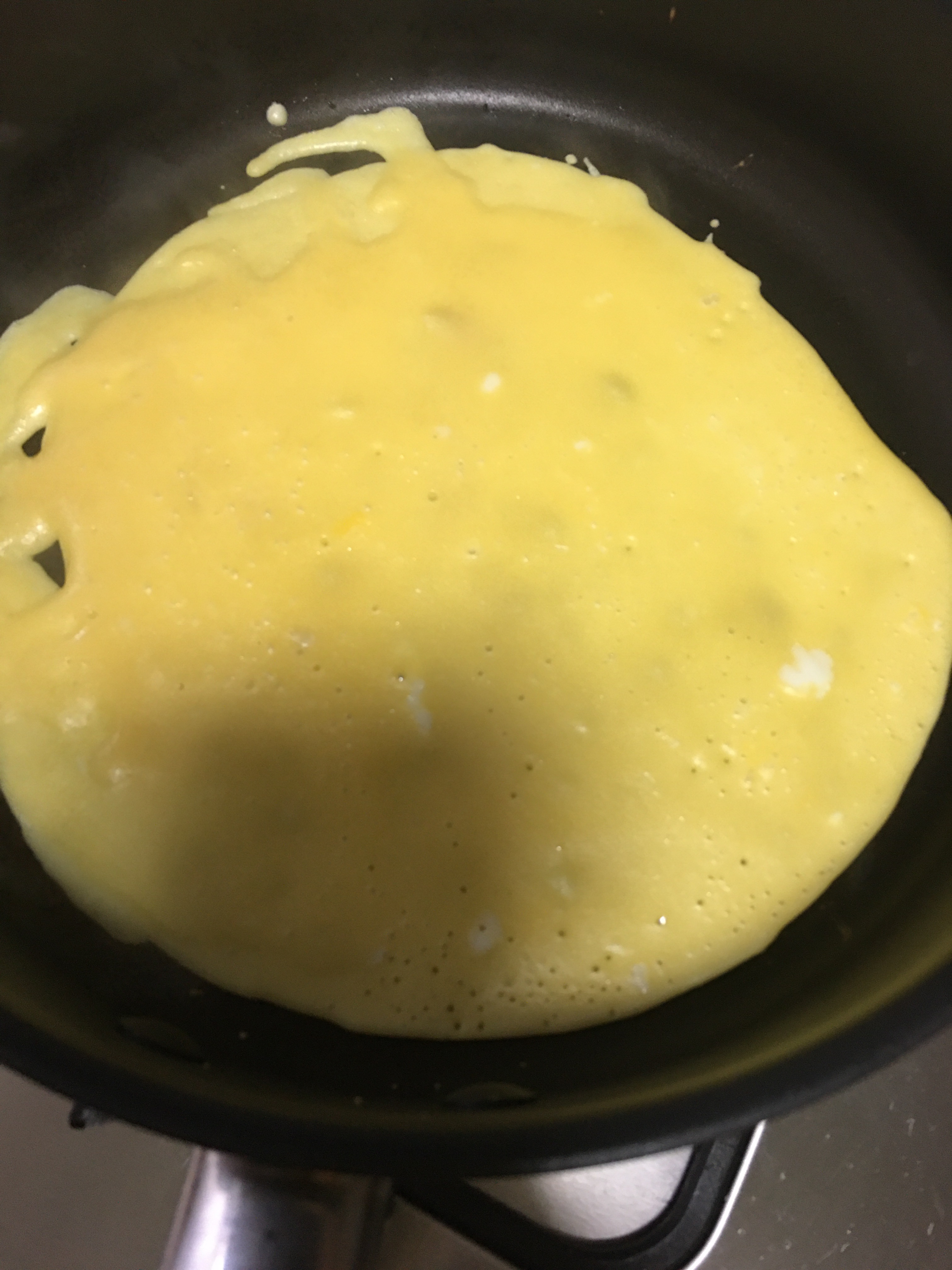 快手早餐系列之蛋饼卷的做法 步骤3
