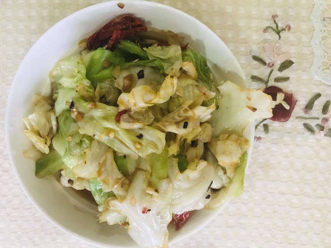 5分钟快手菜，手撕包菜