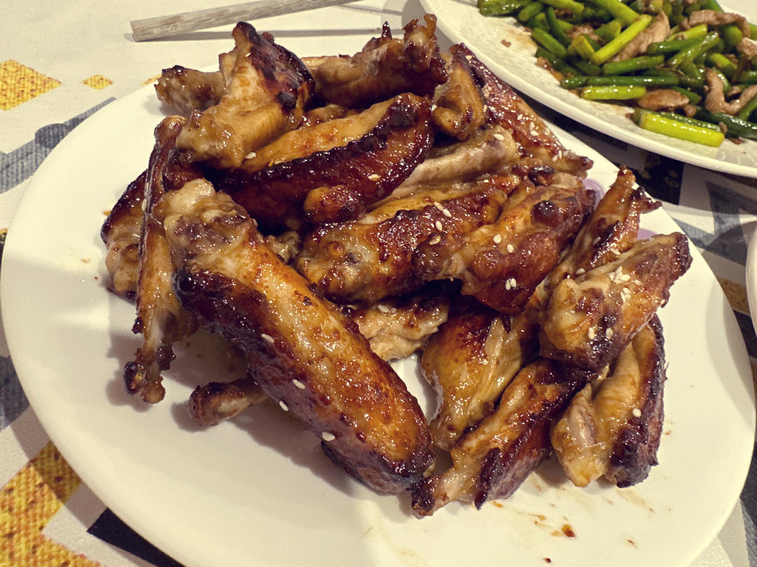超快手孜然蜂蜜煎鸡翅