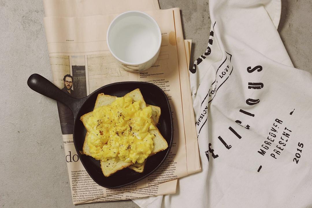 美式炒蛋 scrambled eggs
