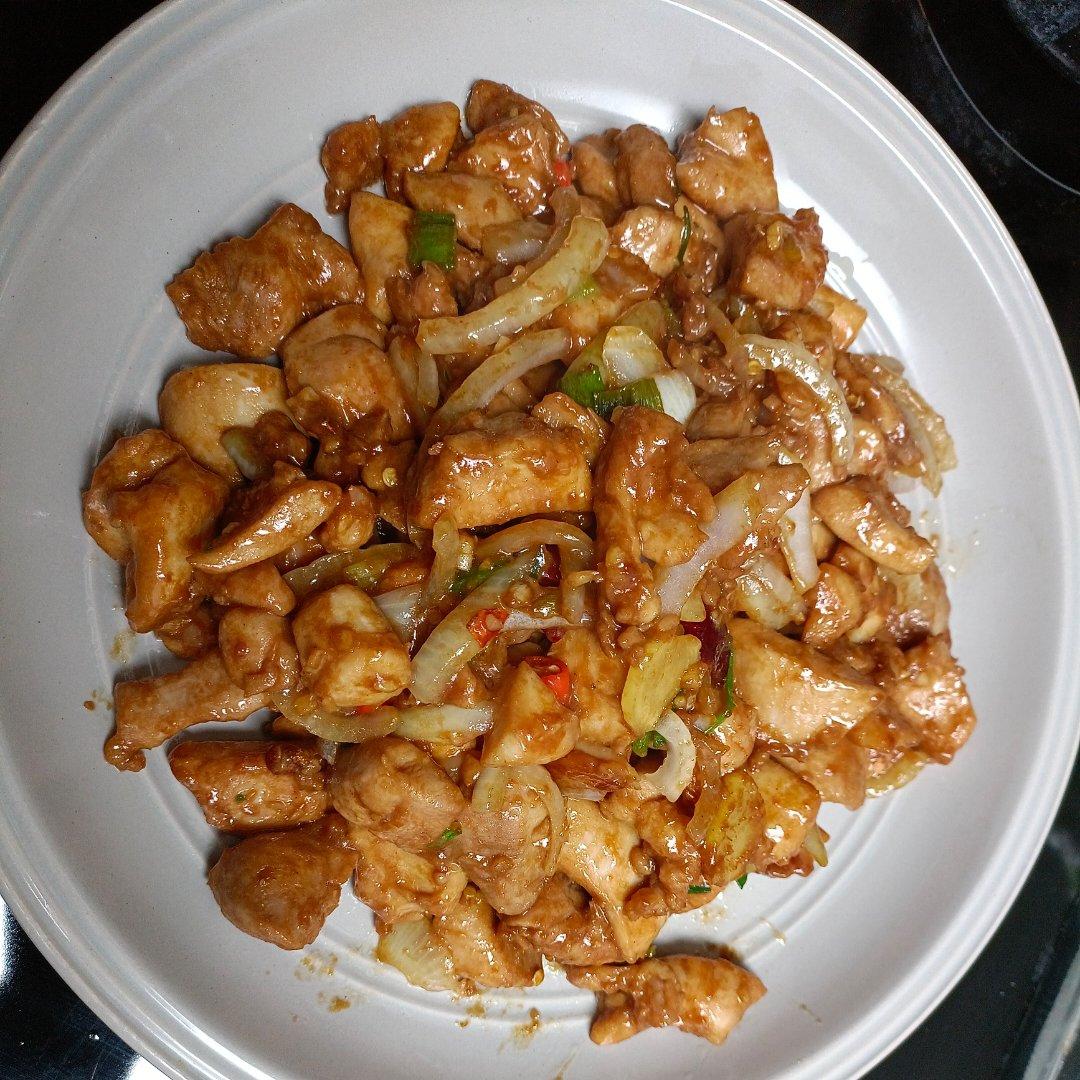 小炒鸡腿肉