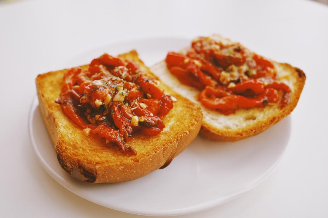 意式烤彩椒^夏日轻食^