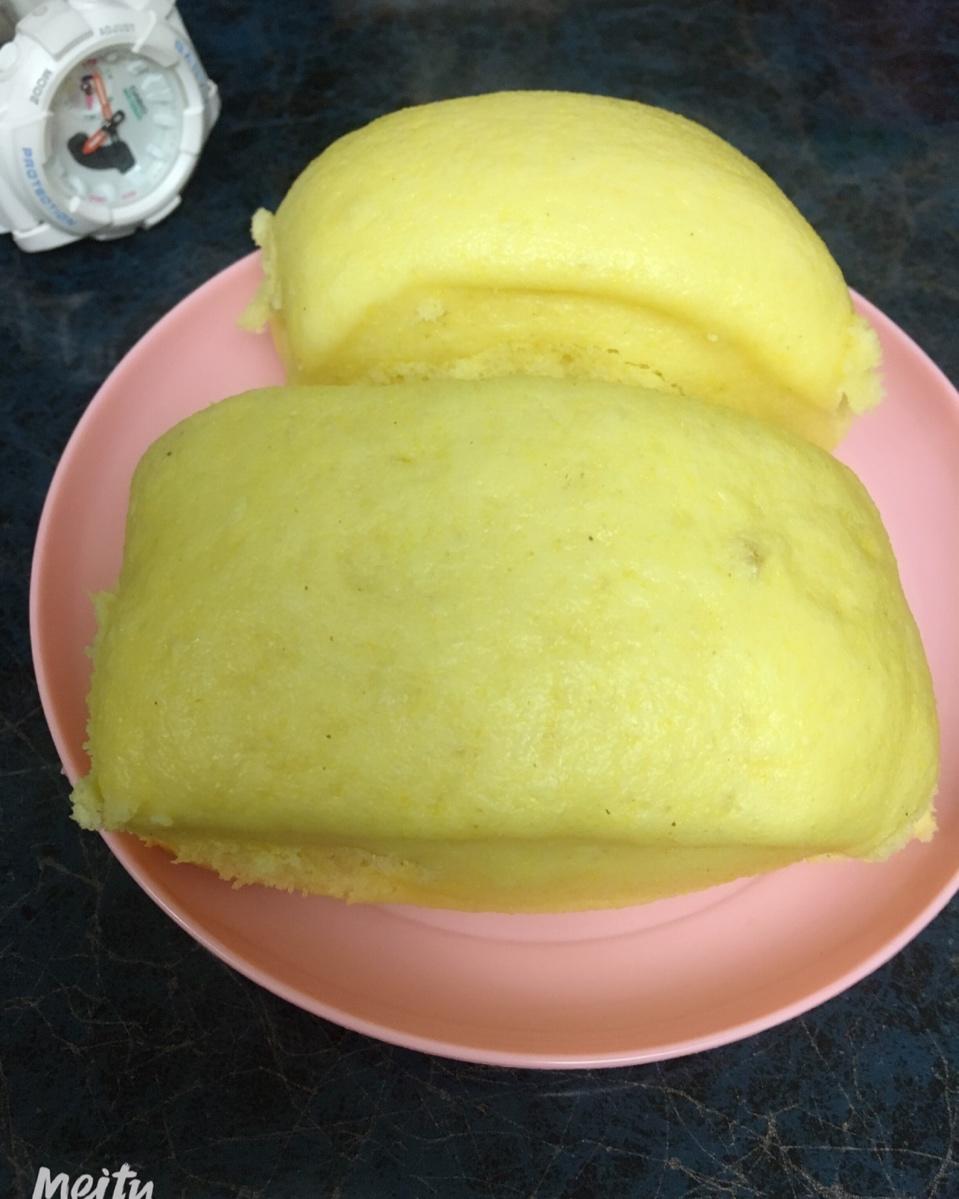 奶香玉米面馒头（一次发酵）