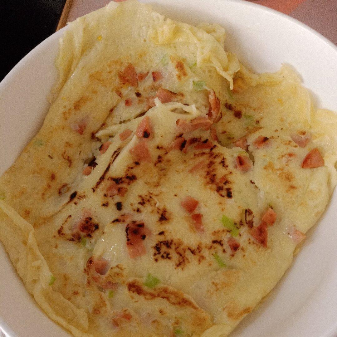葱花鸡蛋饼