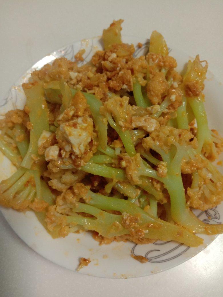 蛋黄焗菜花