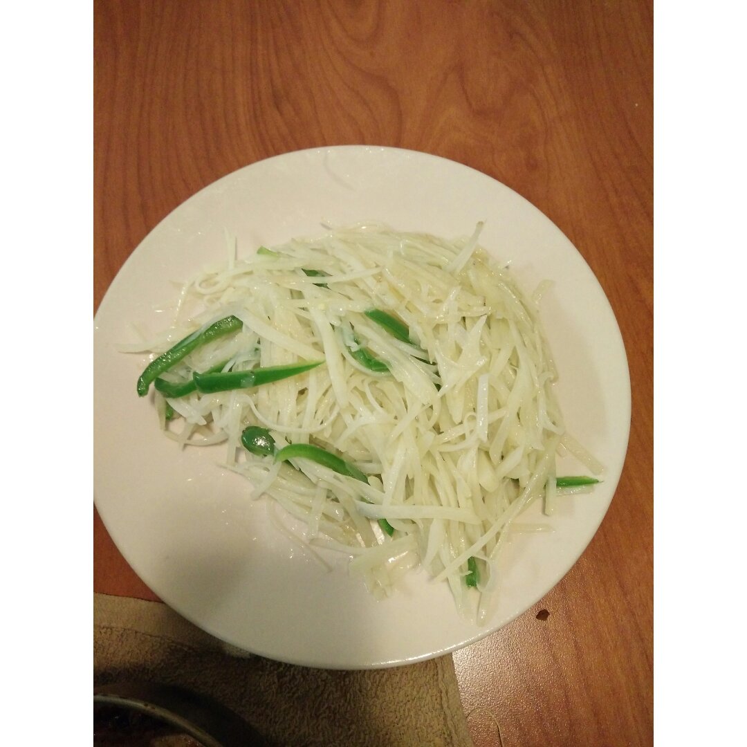 青椒土豆丝
