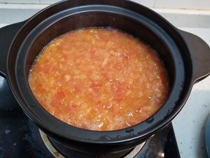快手菜-番茄腐竹肥牛/肥羊砂锅煲的做法 步骤4