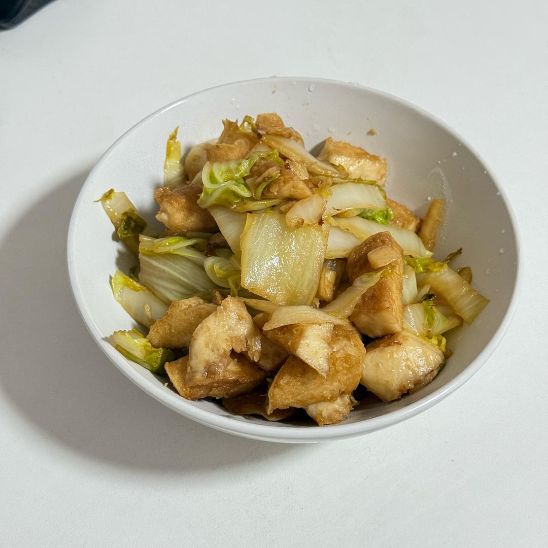 北方白菜炒馒头