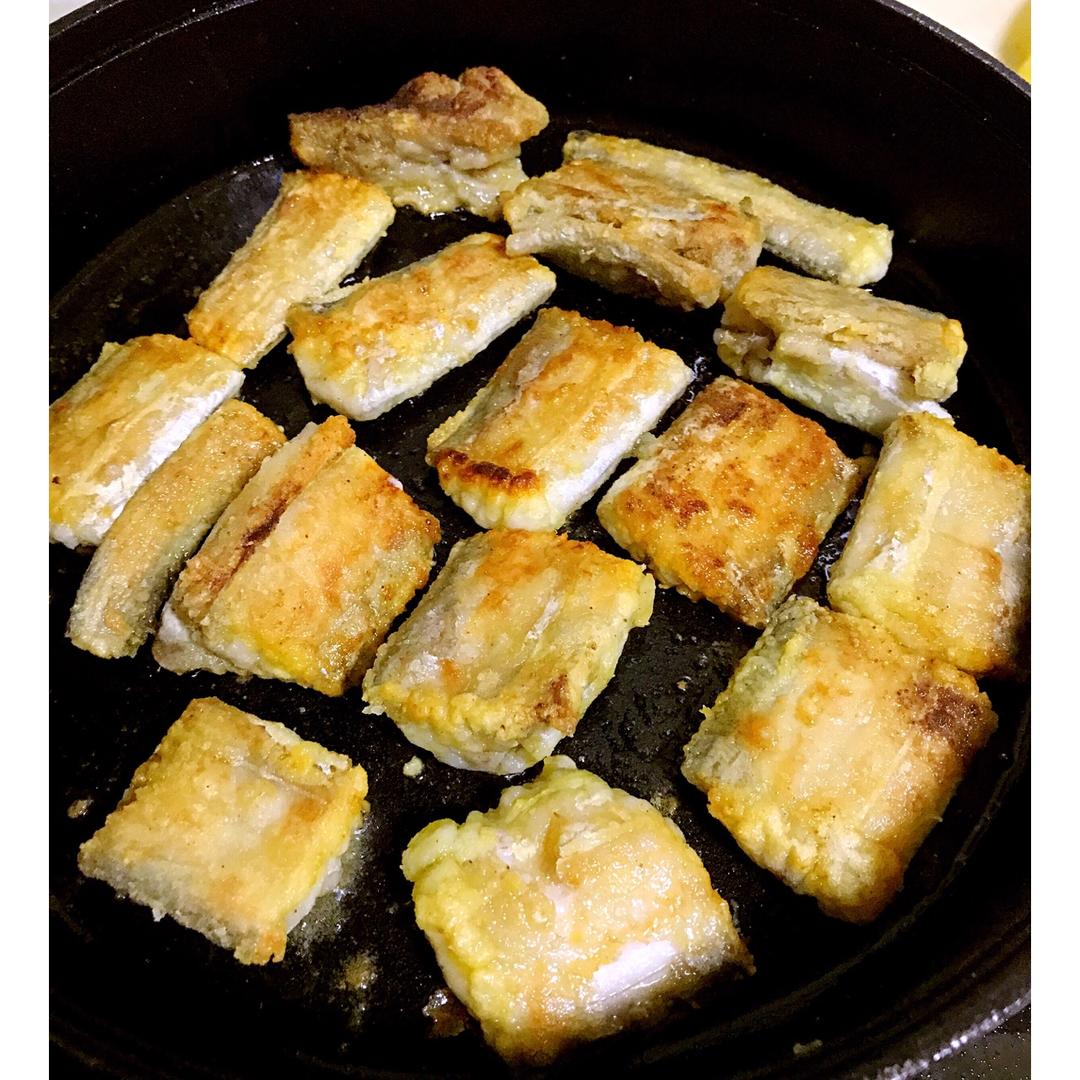 椒盐带鱼