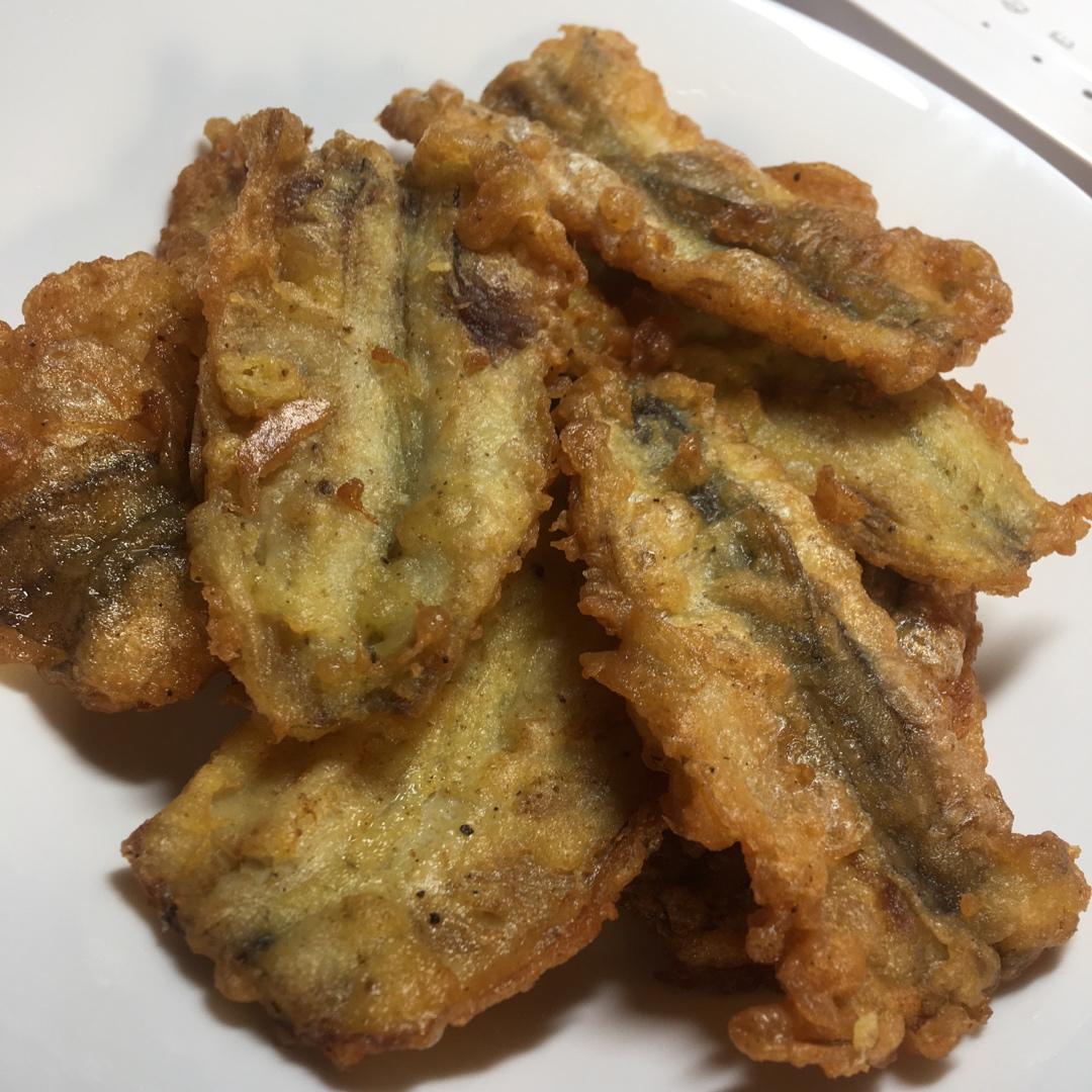 香煎多春鱼及清洗