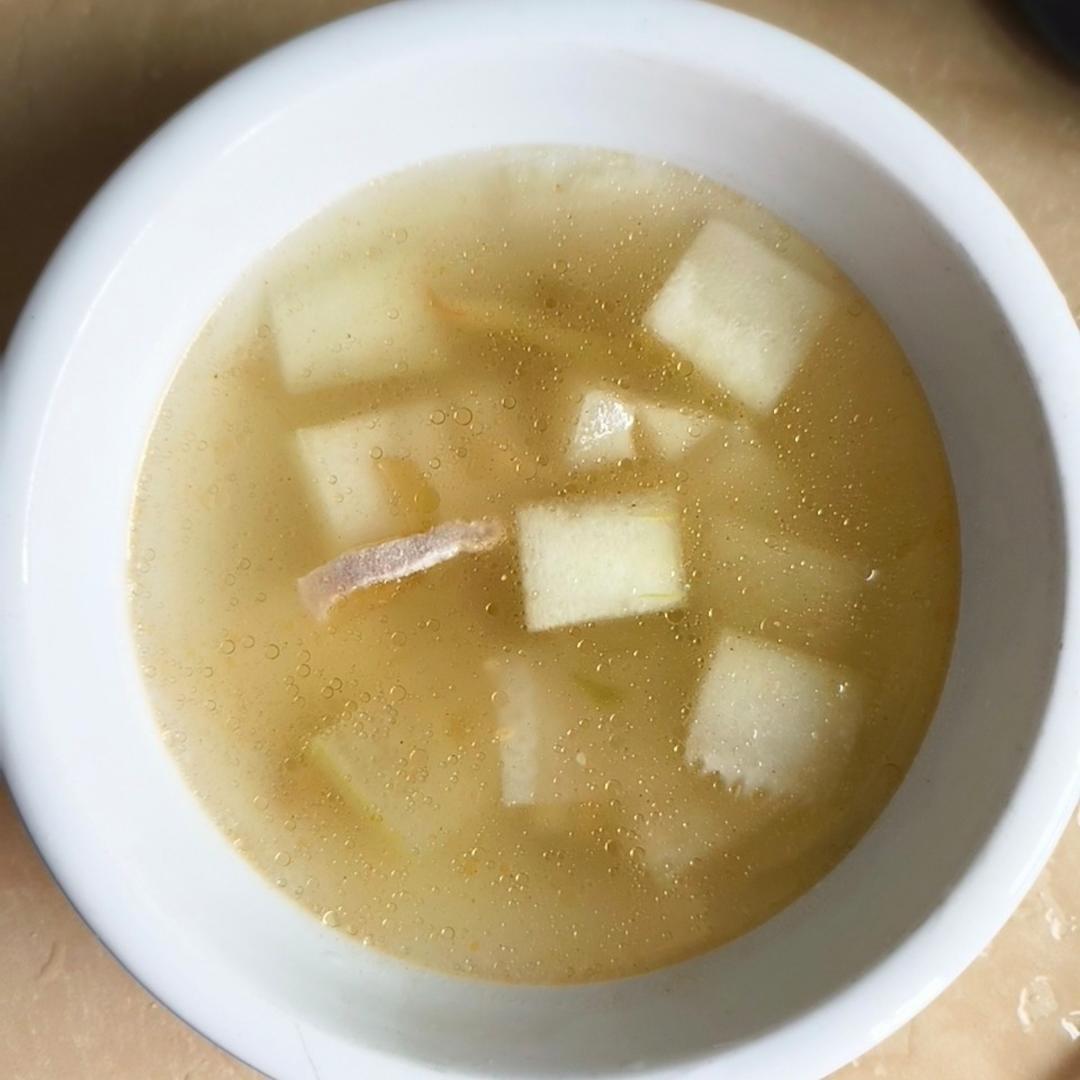 冬瓜肉片汤（家常）