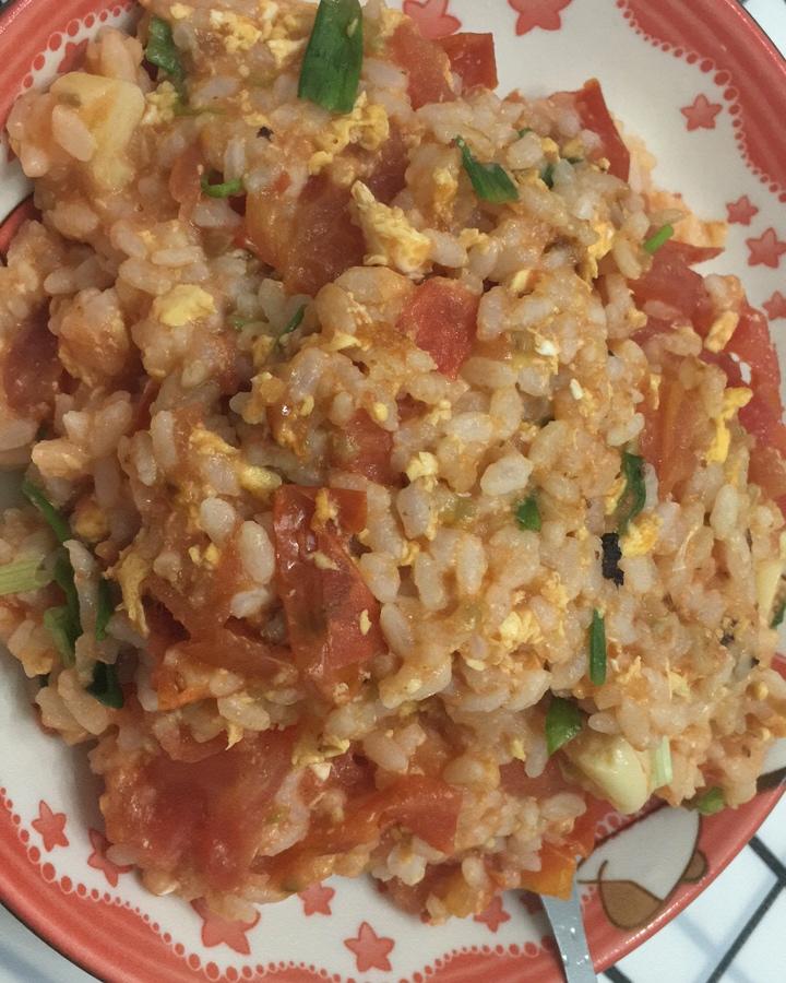 5分钟搞定超好吃的番茄🍅烩饭