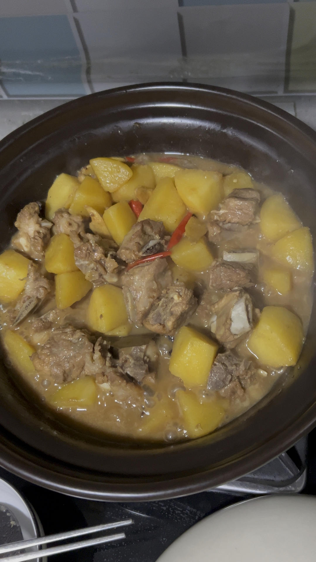 砂锅土豆炖排骨