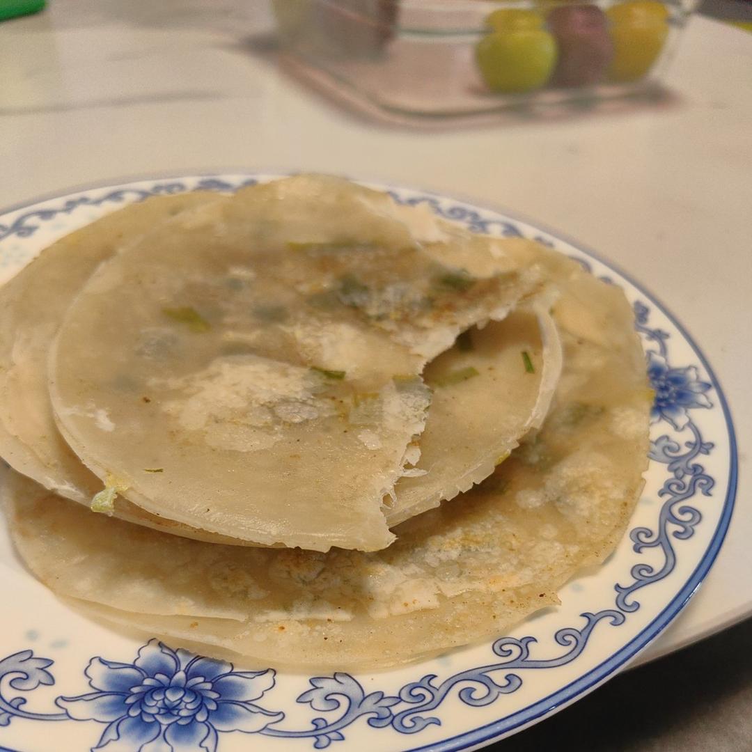 葱油饼（饺子皮版）