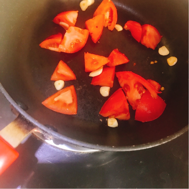 番茄豆腐煲-减脂版的做法 步骤2