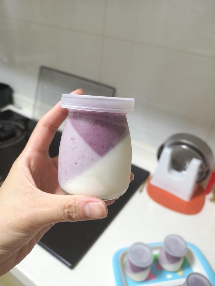 覆盆子酸奶渐变色果冻杯（菌丝生活益生菌酸奶发酵剂版本）