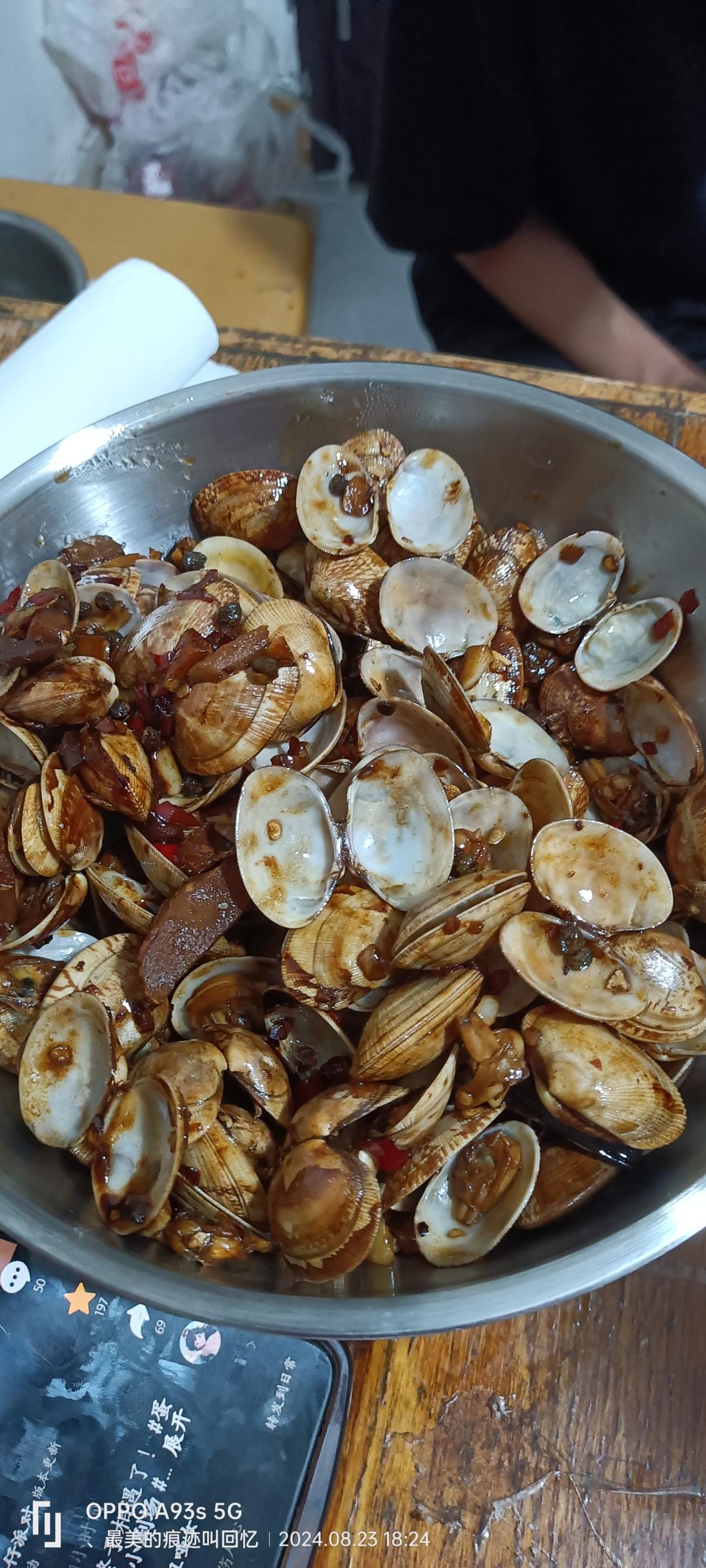 爆炒花甲