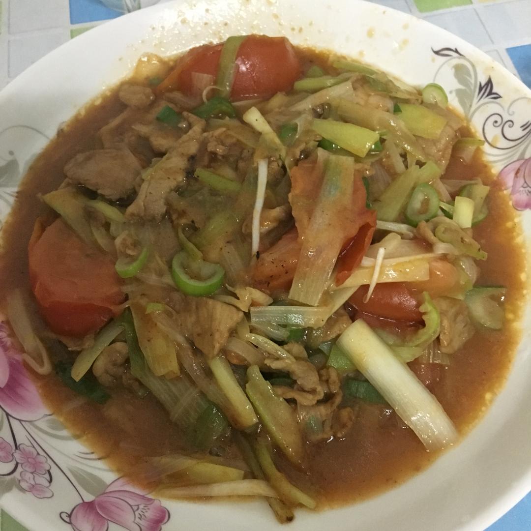 番茄猪肉