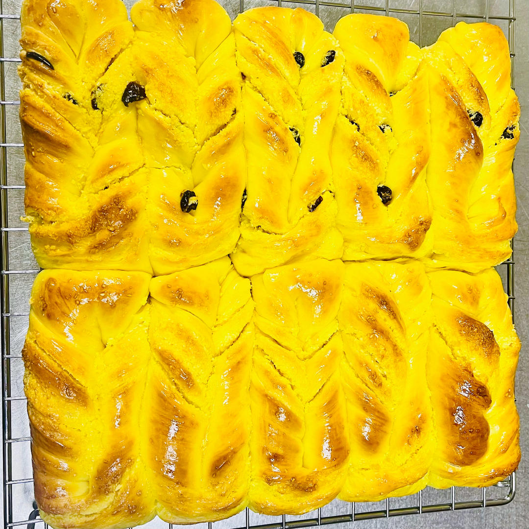 椰蓉蔓越莓排包