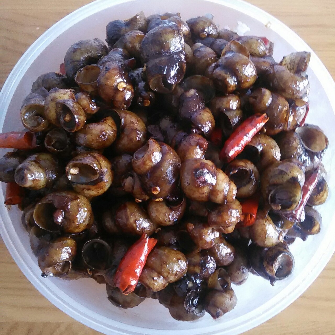 用户cuwpi8fpi4做的酱香炒田螺