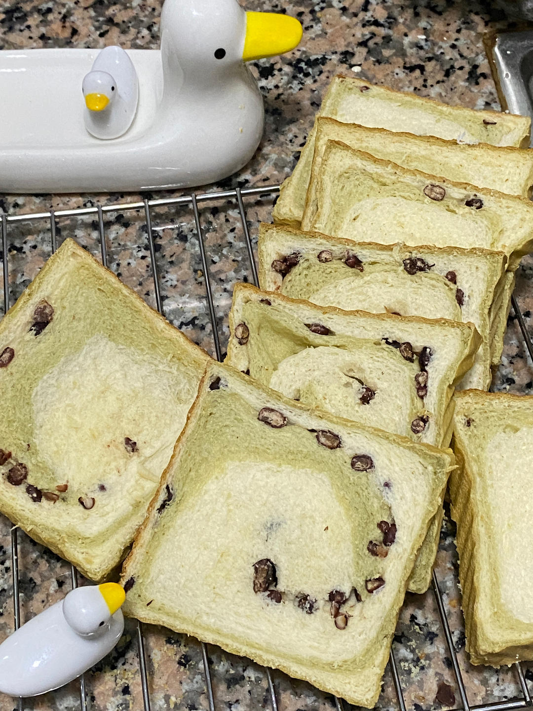 抹茶蜜豆吐司（一发）