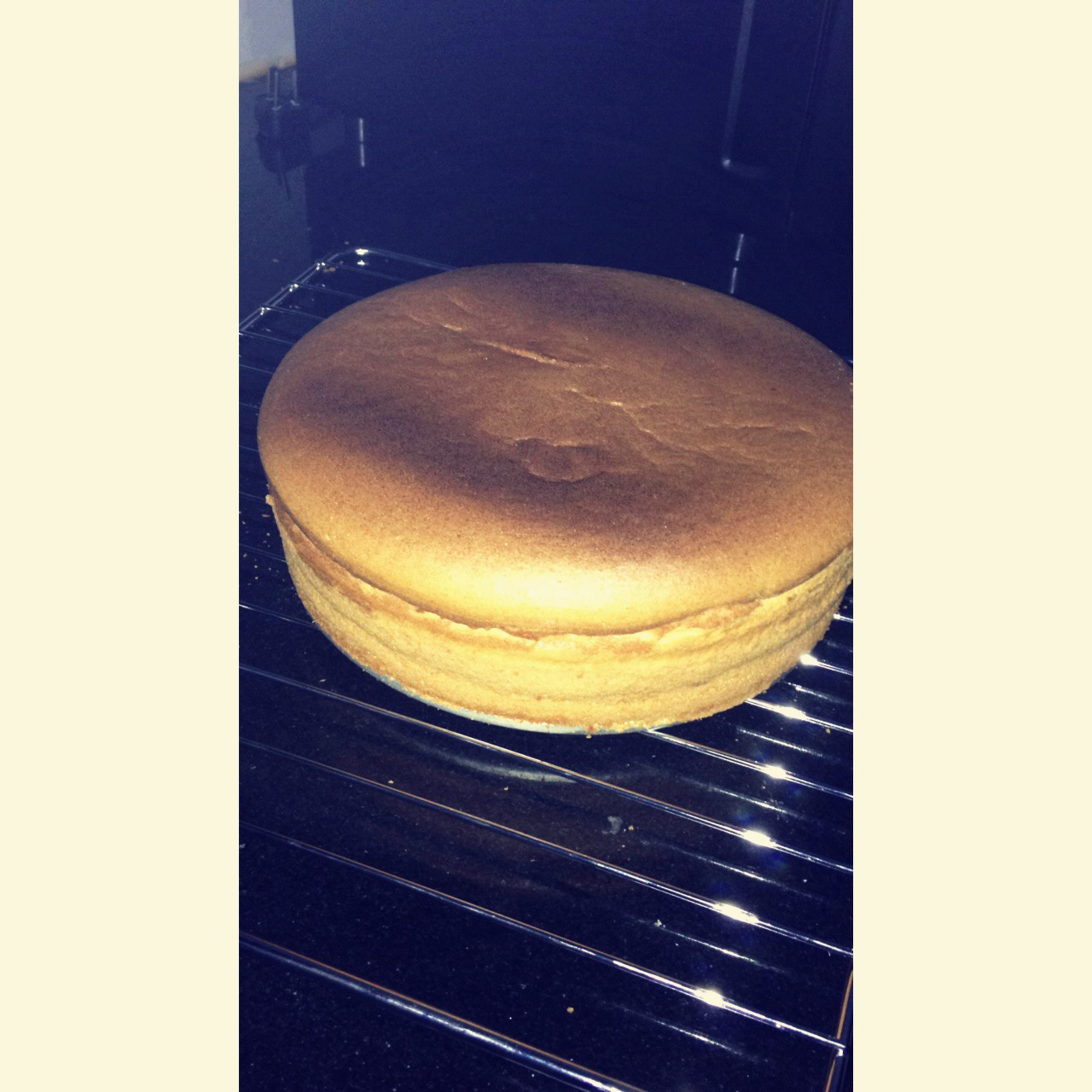 超好记八寸戚风蛋糕（后蛋法）