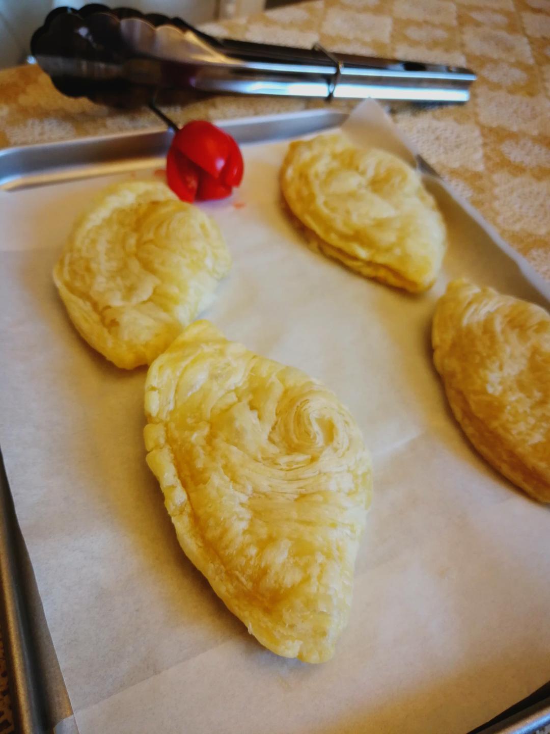 快手榴莲酥（蛋挞皮）版