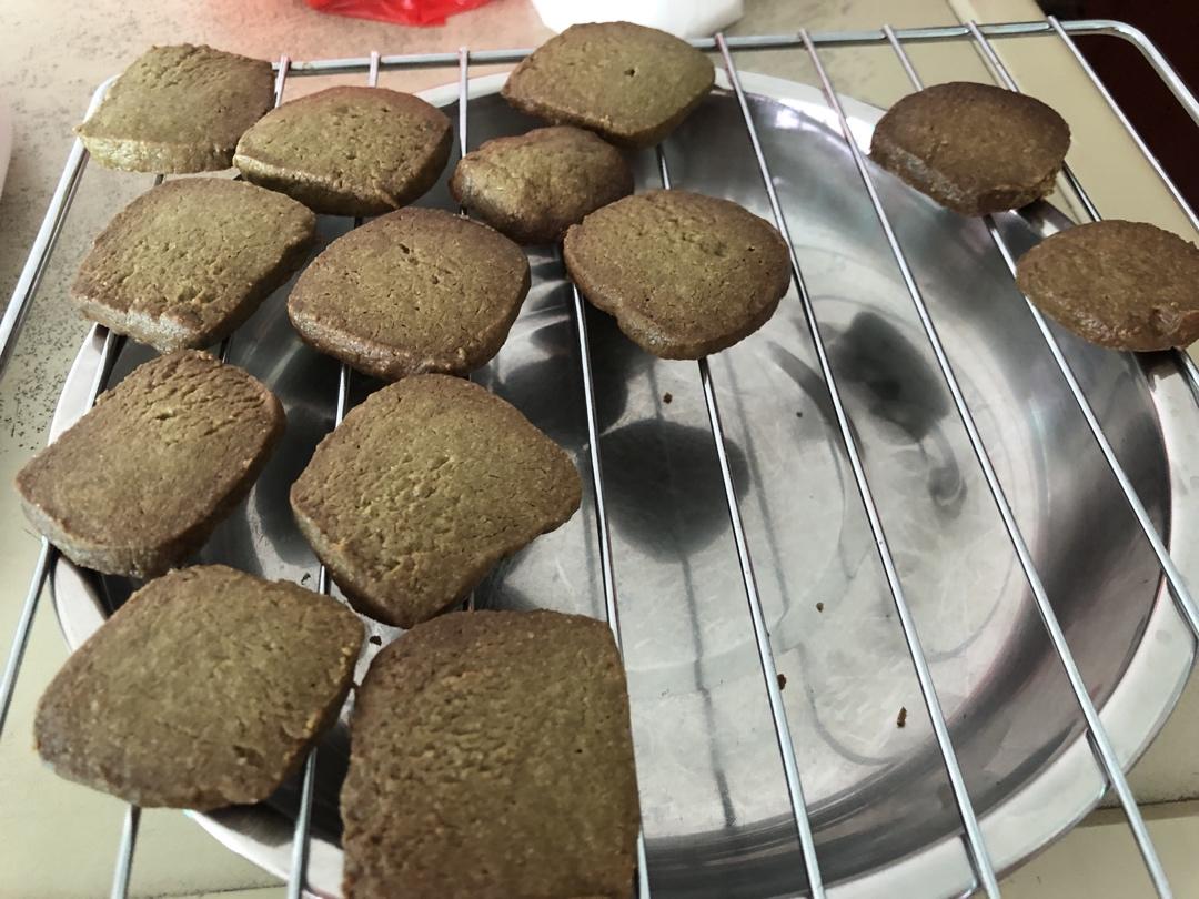 抹茶蔓越莓饼干