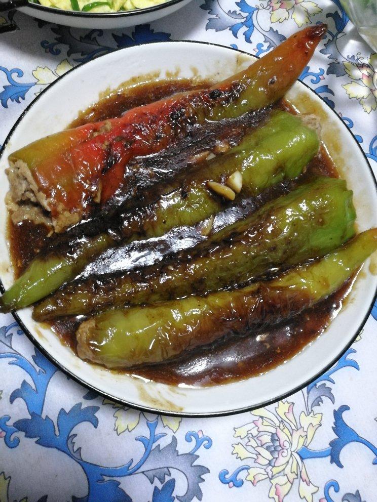 尖椒酿肉
