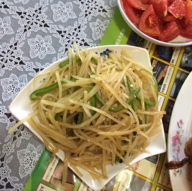 青椒土豆丝