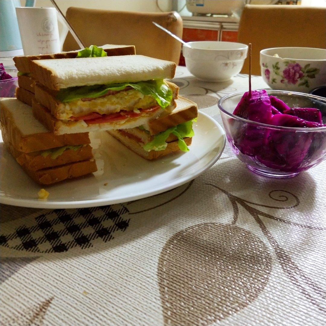 八分钟的鸡蛋三明治