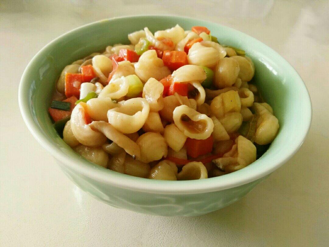 一人份素炒疙瘩