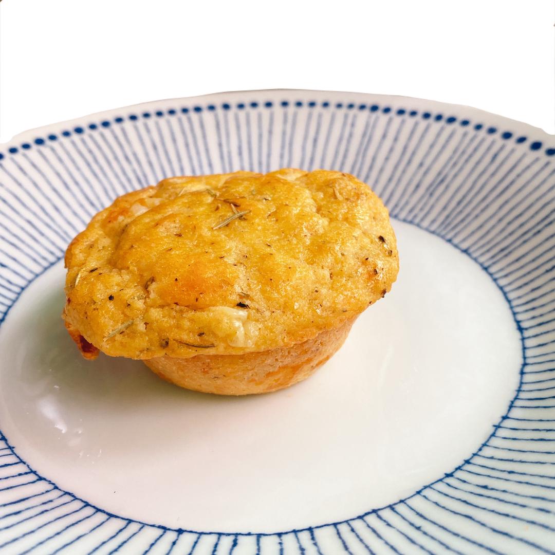 简单快手微波炉咸口面包丨低碳生酮的做法