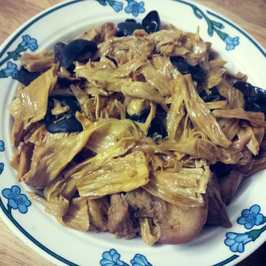 超级下饭的腐竹炖肉！