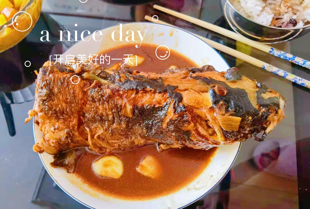 家常炖清江鱼