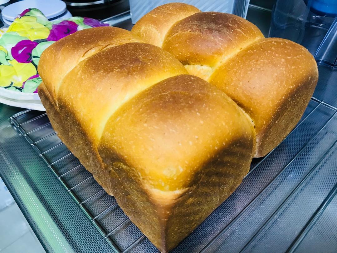 夺命软吐司(๑´ڡ`๑)超软拉丝极速方便的一次发酵吐司