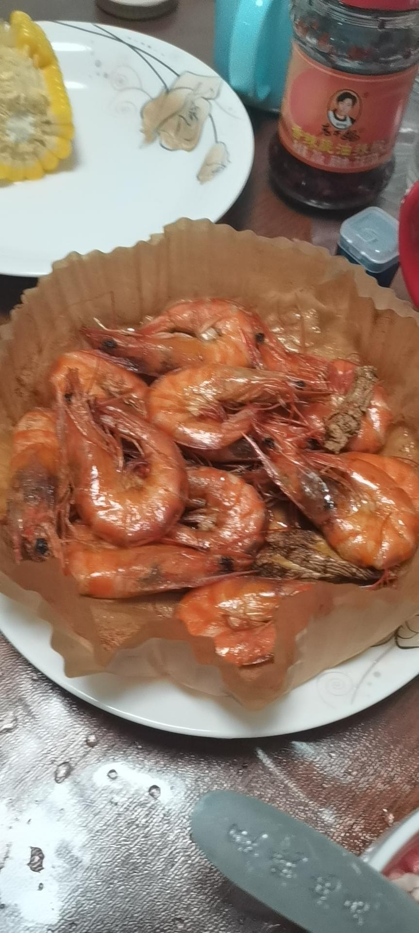 椒盐大虾（空气炸锅）