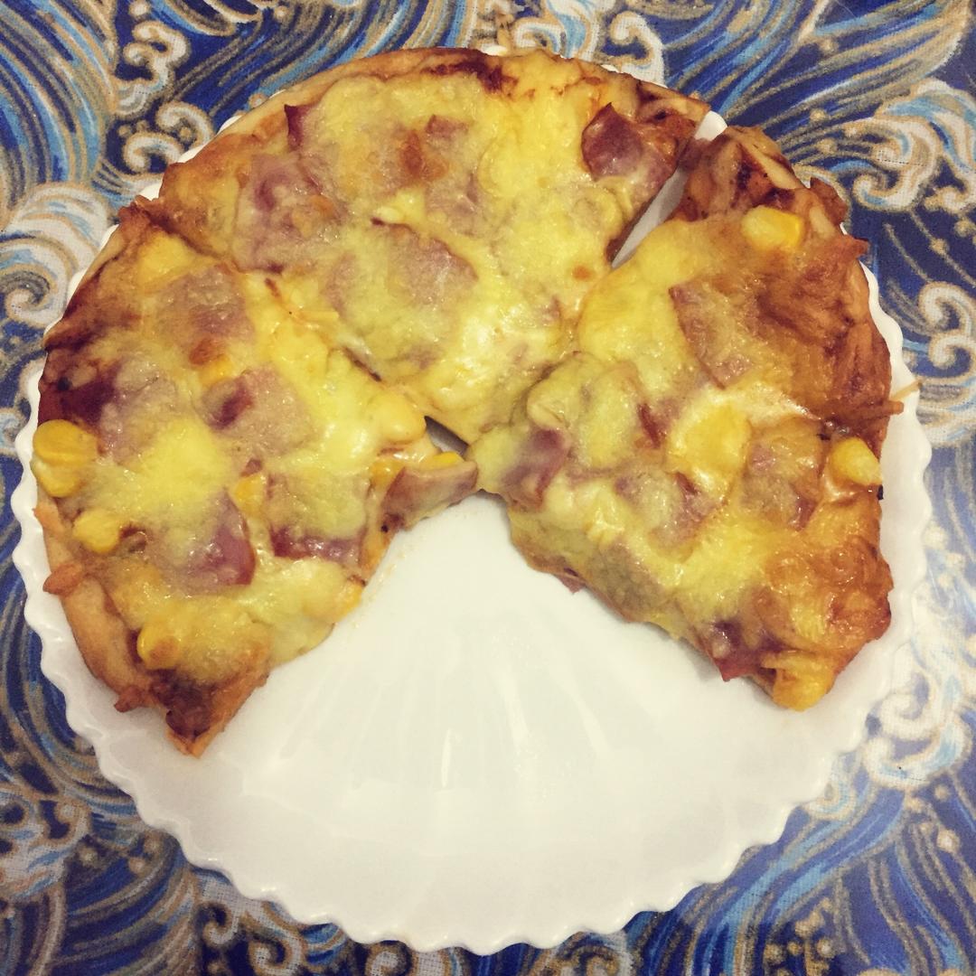 自制厚底披萨面饼